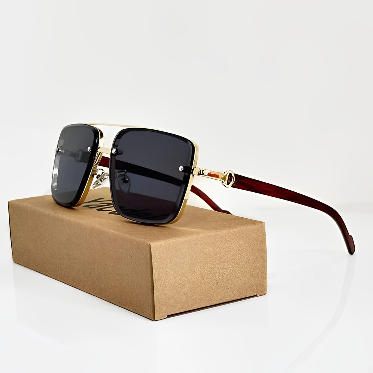 Lunettes de Soleil Branches Bois