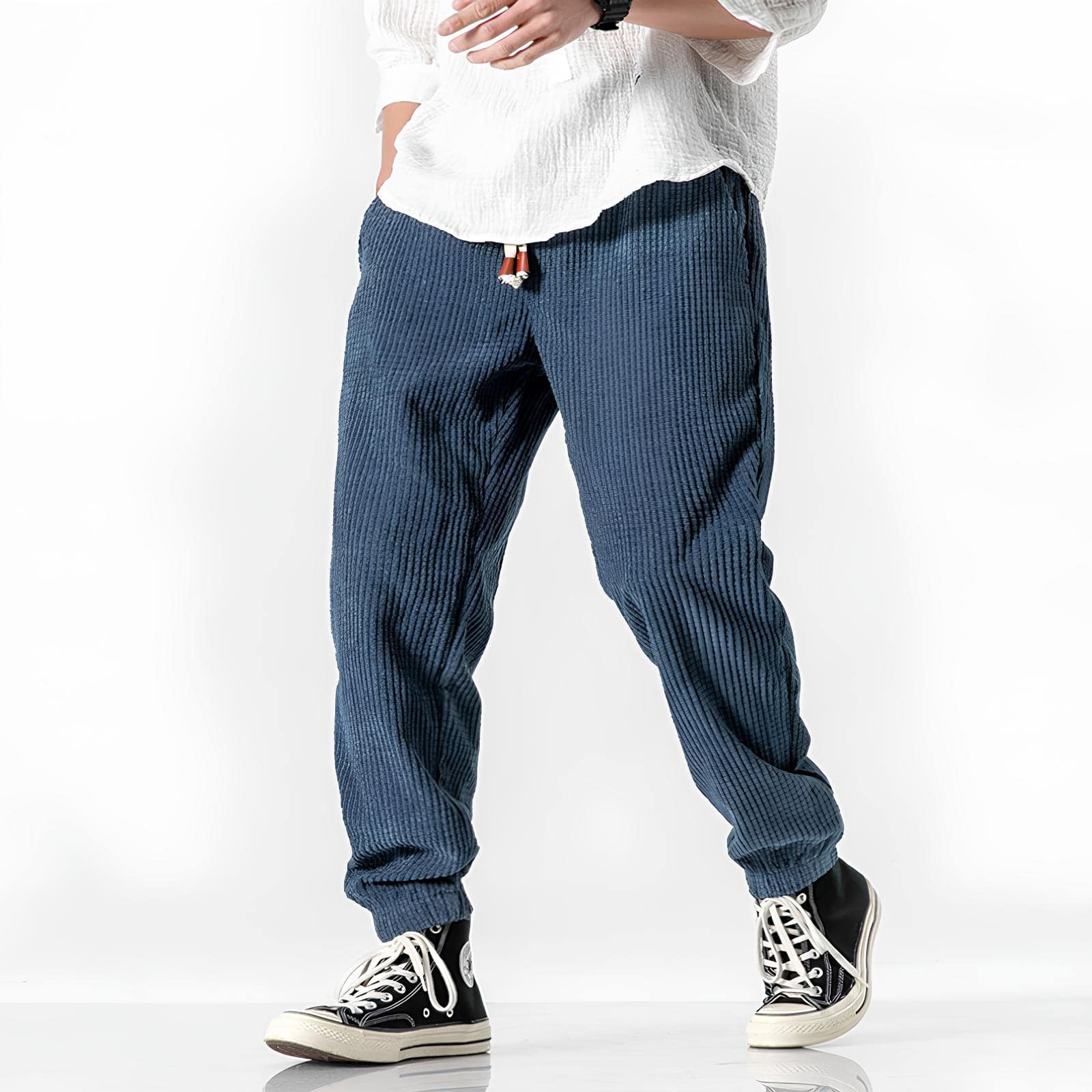 Pantalon en velours côtelé