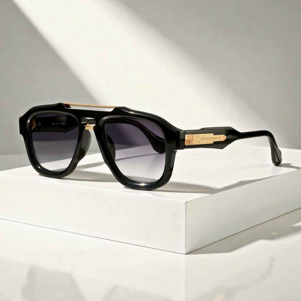 Lunettes de Soleil Aviateur Double Pont