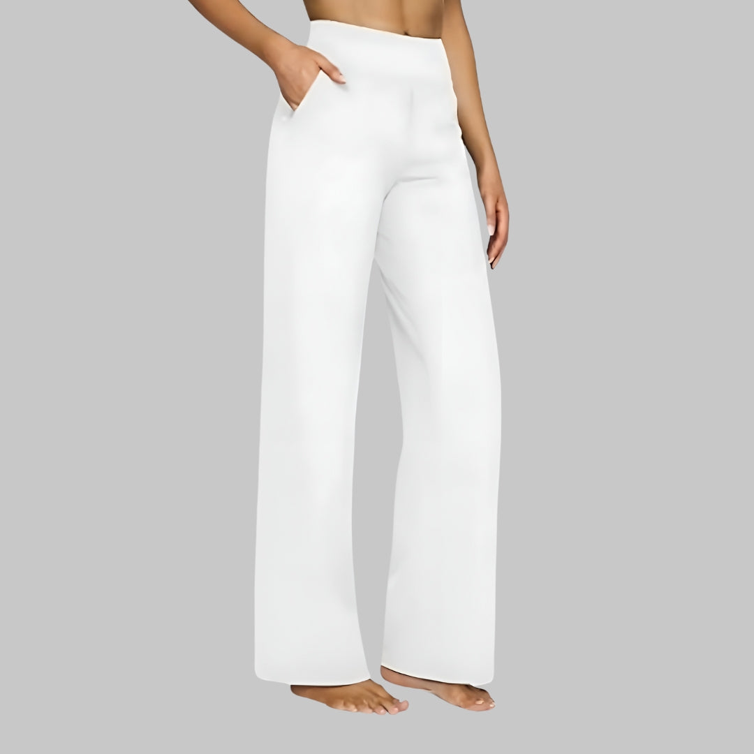 Pantalon en maille ajusté