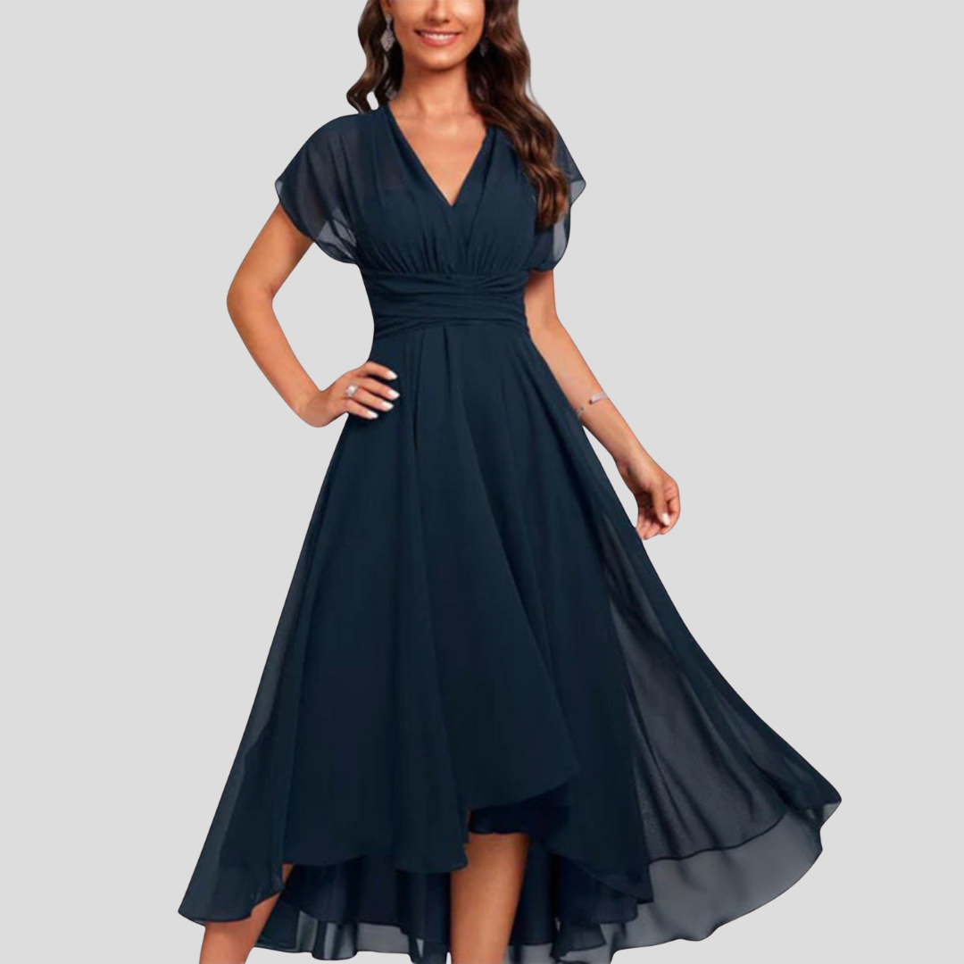 Robe de soirée ligne fluide