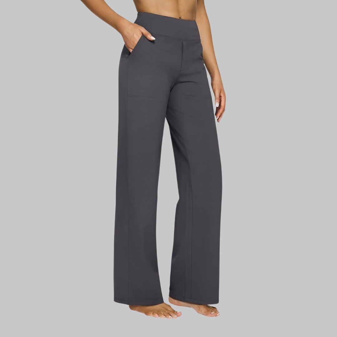 Pantalon en maille ajusté