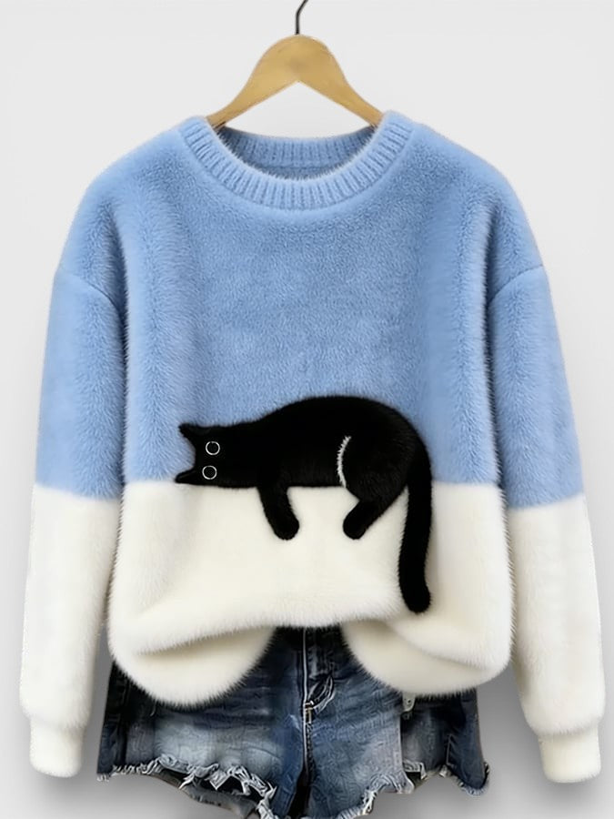 Sudadera con Estampado lustrado