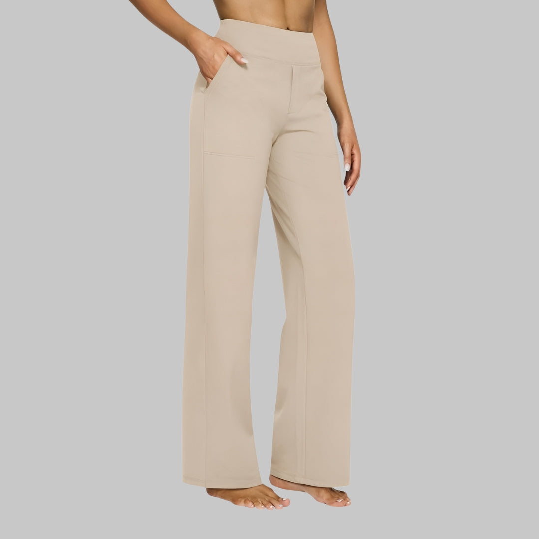 Pantalon en maille ajusté