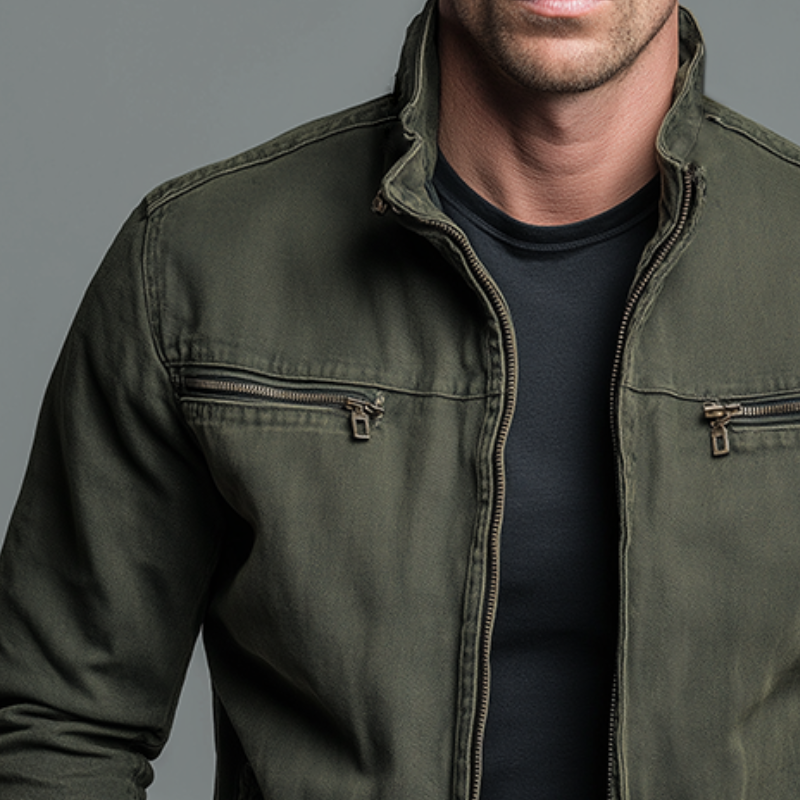 Veste décontractée coupe droite