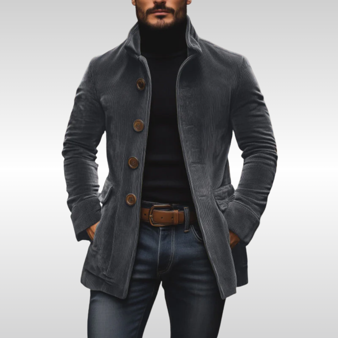 Veste en Velours Côtelé – Élégance et Style Moderne