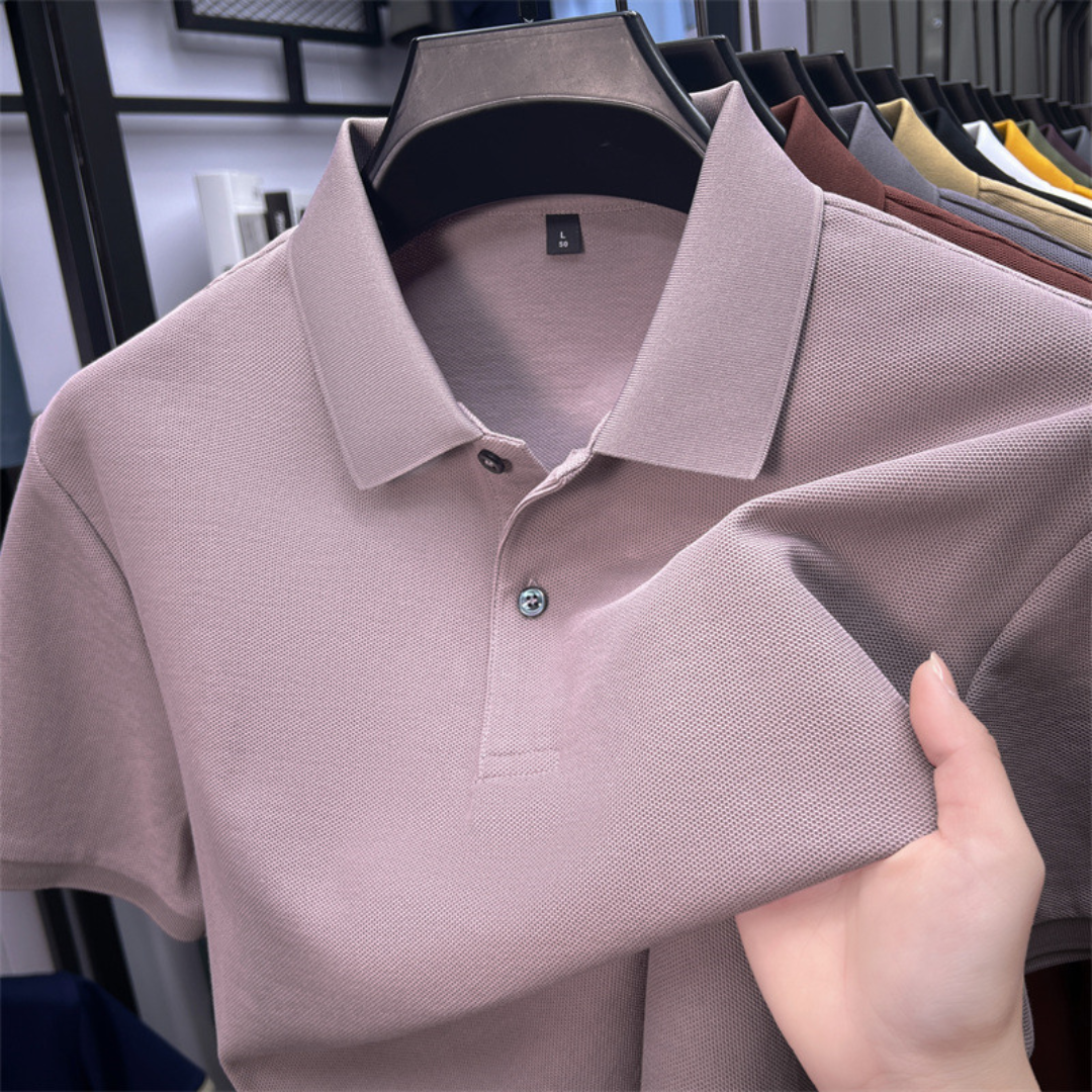 Polo en coton de la ligne classique
