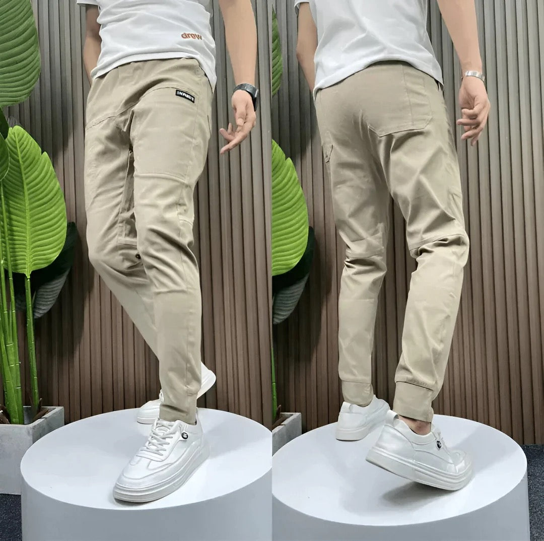 Pantalon cargo premium en tissu extensible