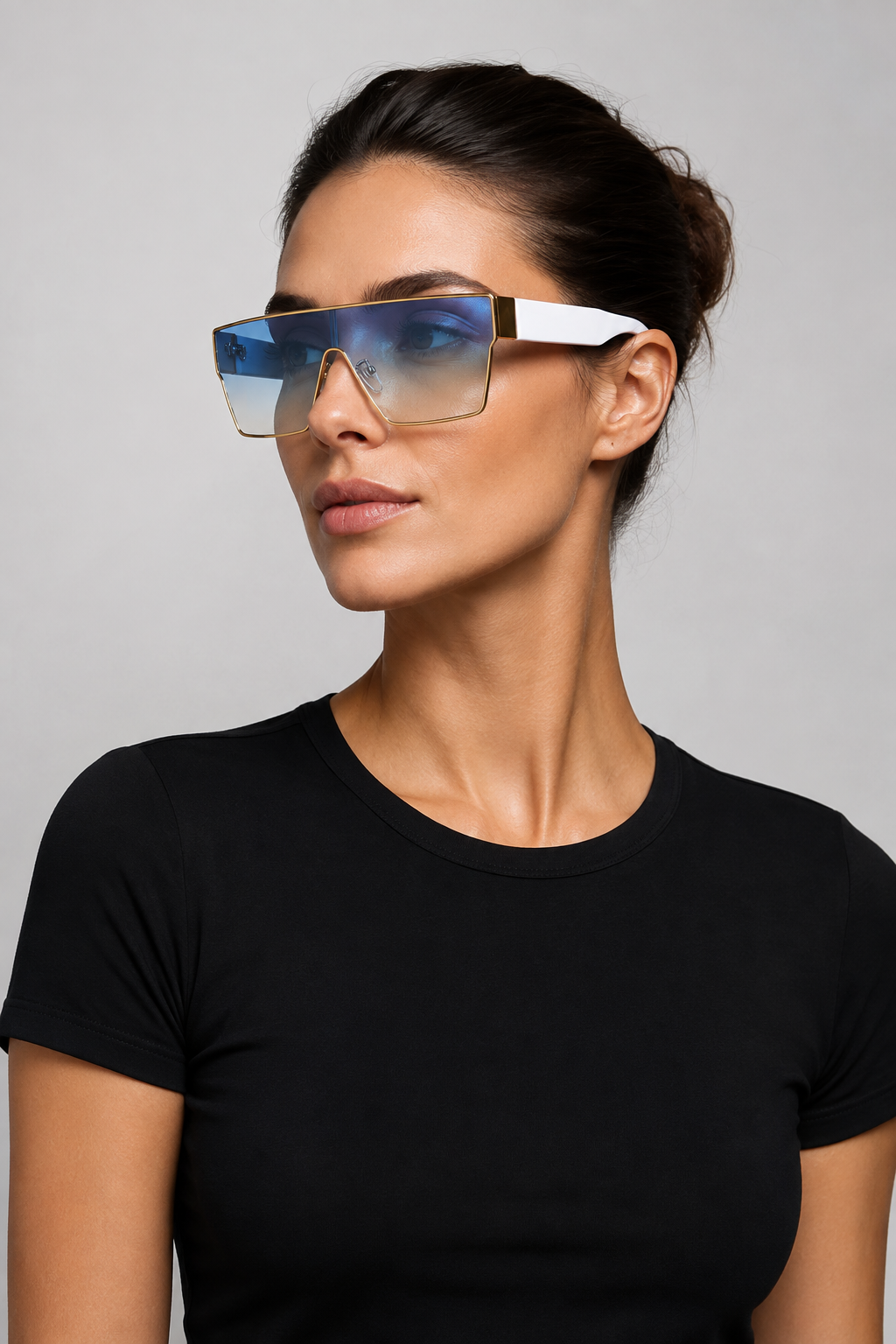 Lunettes de Soleil Masque Oversize