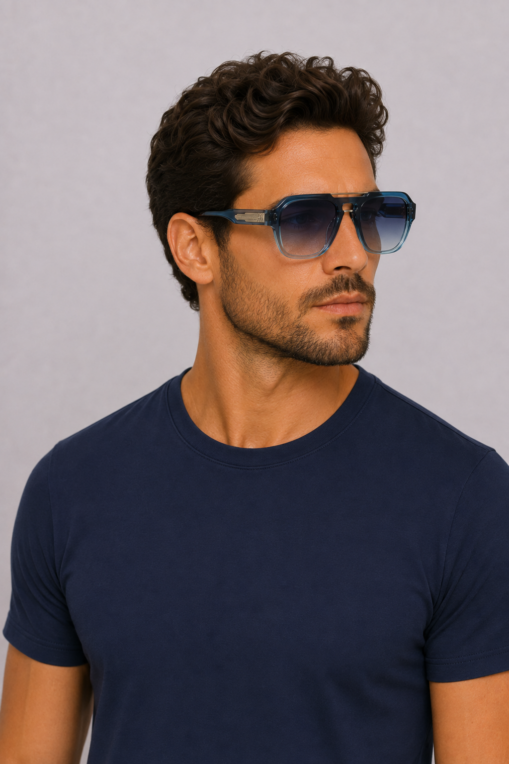 Lunettes de Soleil Aviateur Double Pont