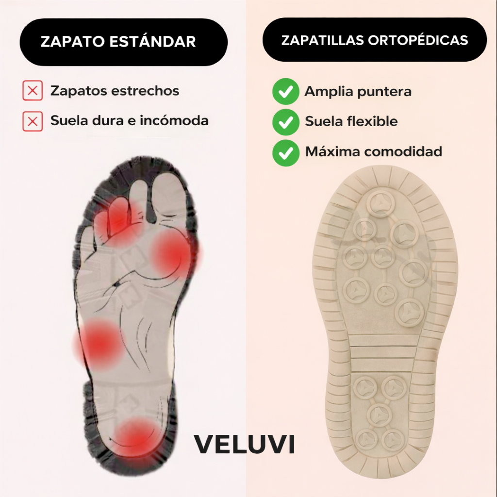 Chaussures orthopédiques avec soutien anatomique