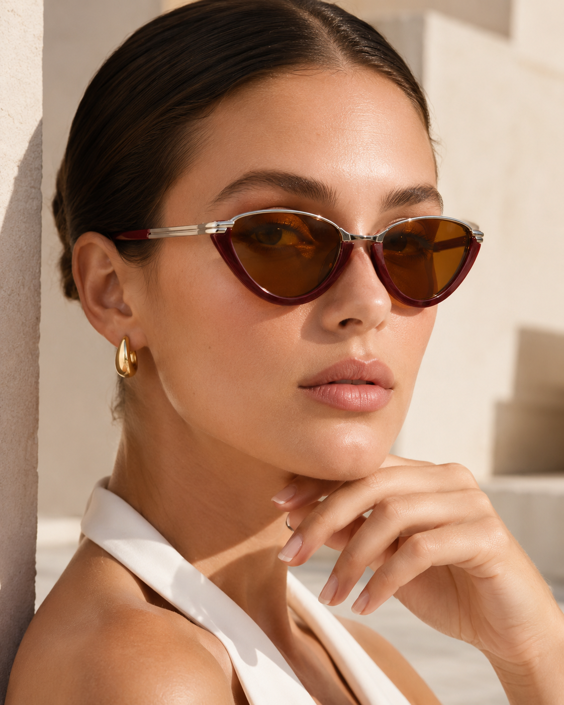Lunettes de Soleil Écaille