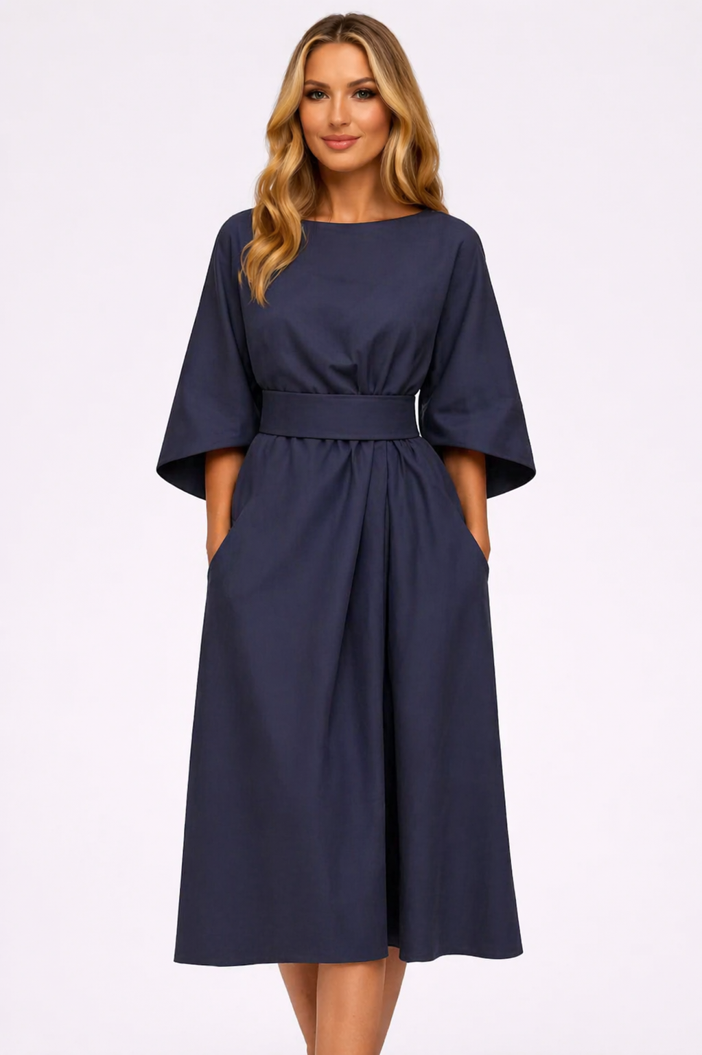 Robe à manches amples