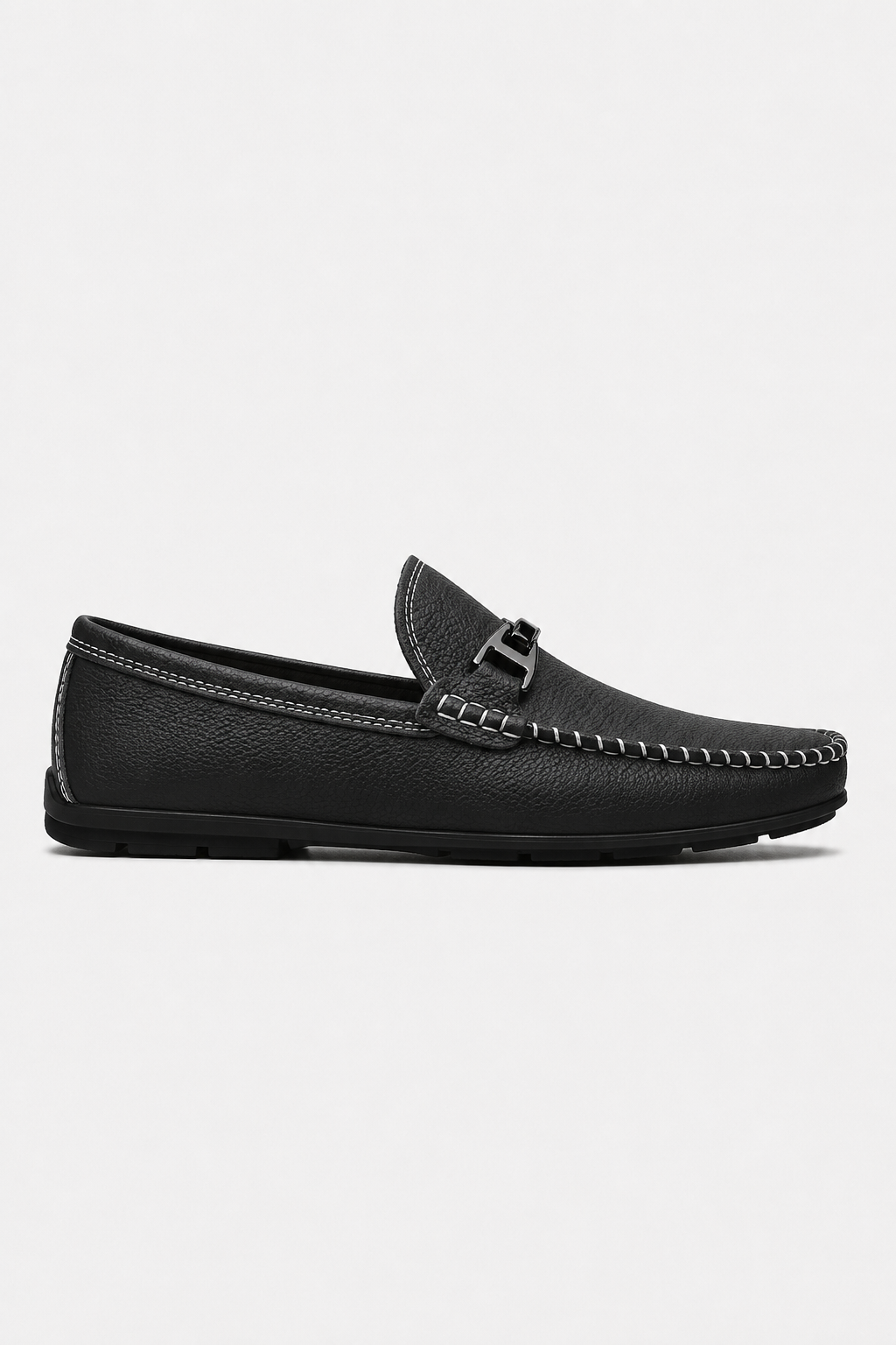Mocassins Surpiqûres Contrastées