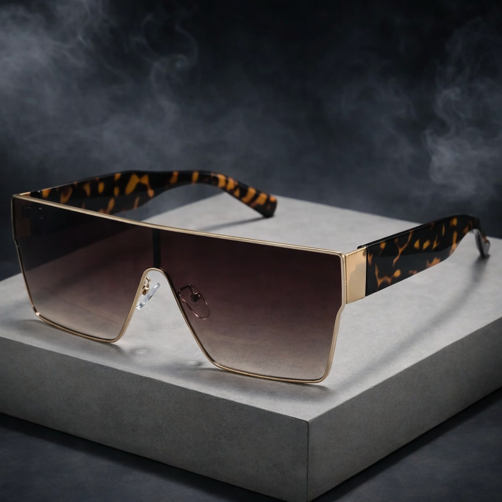 Lunettes de Soleil Masque Oversize