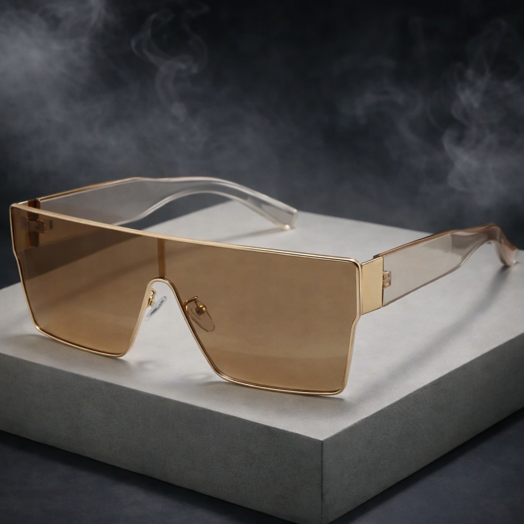 Lunettes de Soleil Masque Oversize