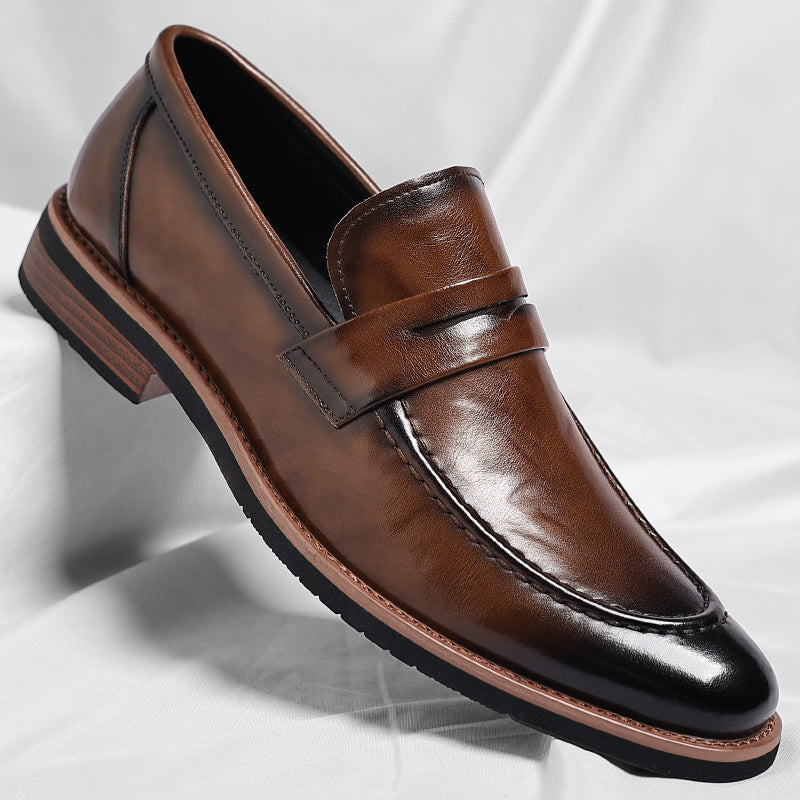 Mocassins Penny Patinés
