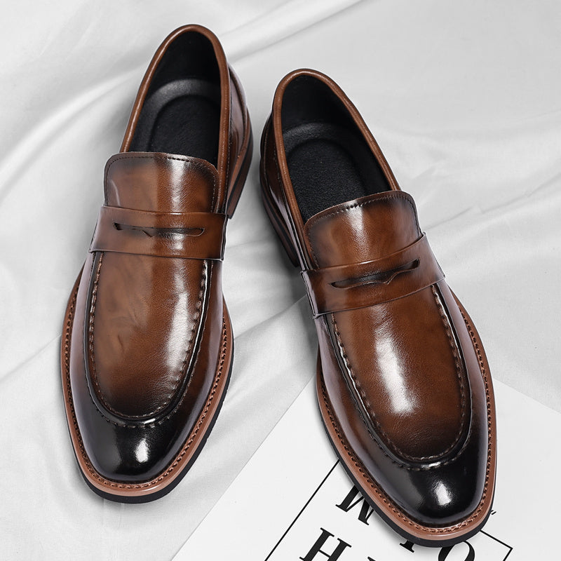 Mocassins Penny Patinés
