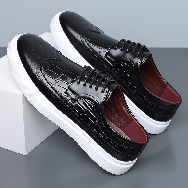 Baskets italiennes Brogue