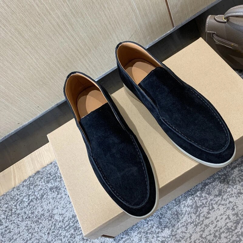 Mocassins à empeigne unie
