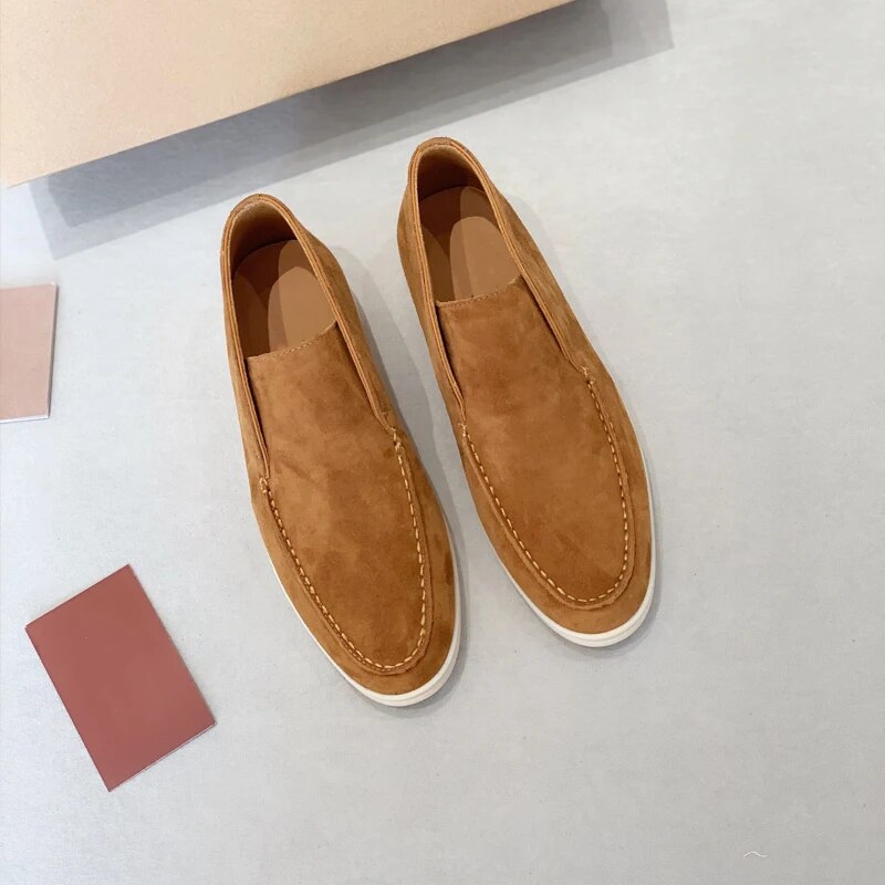 Mocassins à empeigne unie