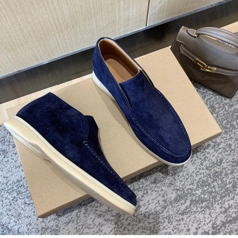 Mocassins à empeigne unie