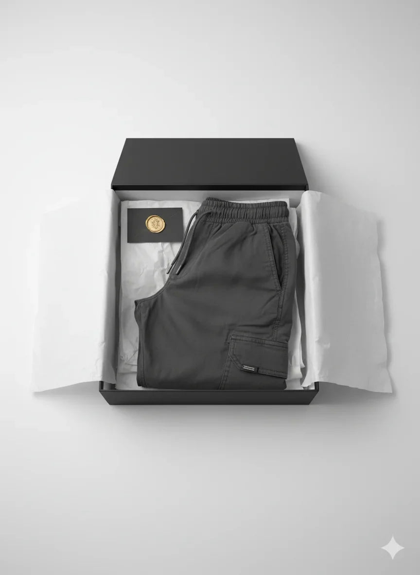 Pantalón Cargo de Corte Recto