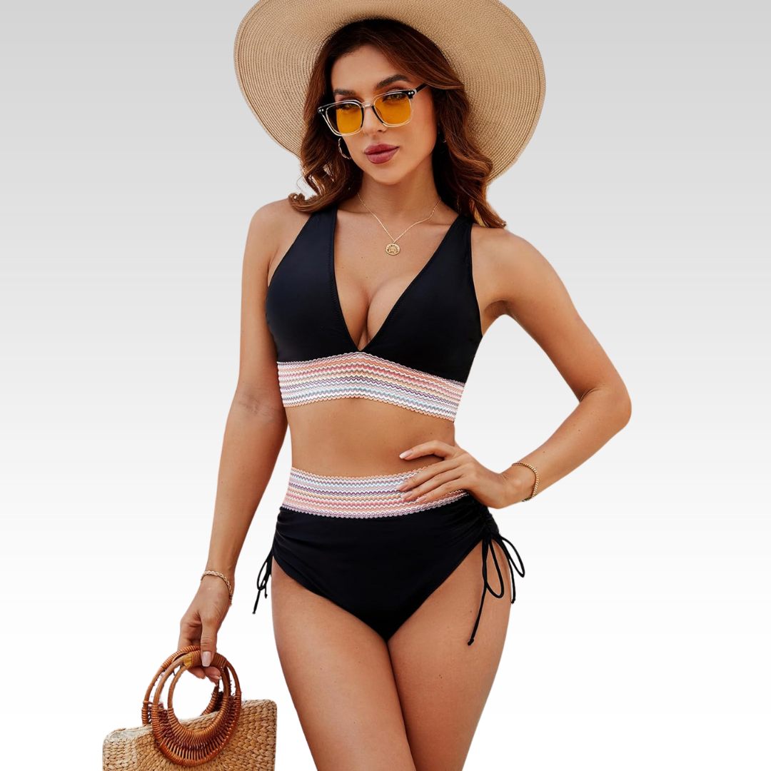Haut de maillot de bain gainant