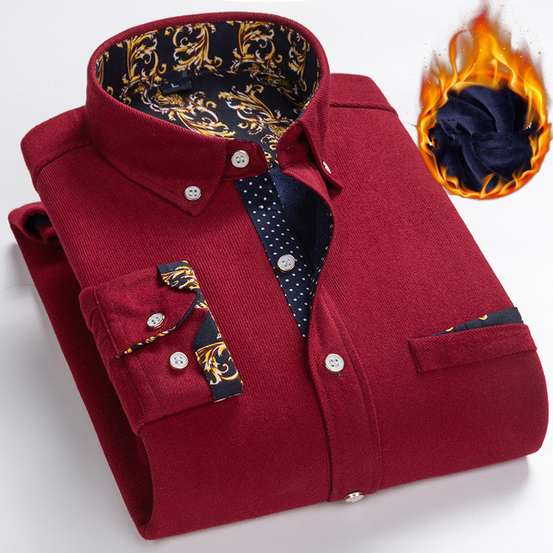 Chemise structurée à rayures