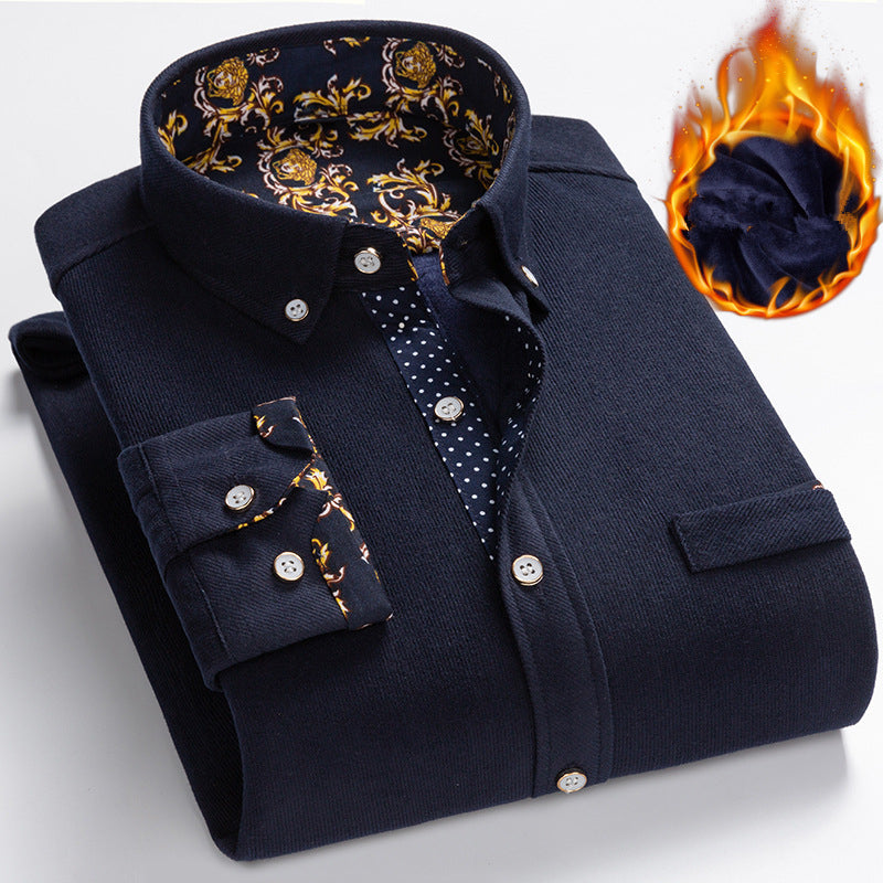 Chemise structurée à rayures