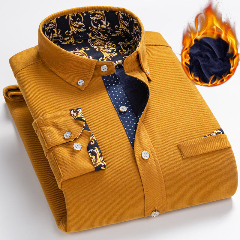 Chemise structurée à rayures