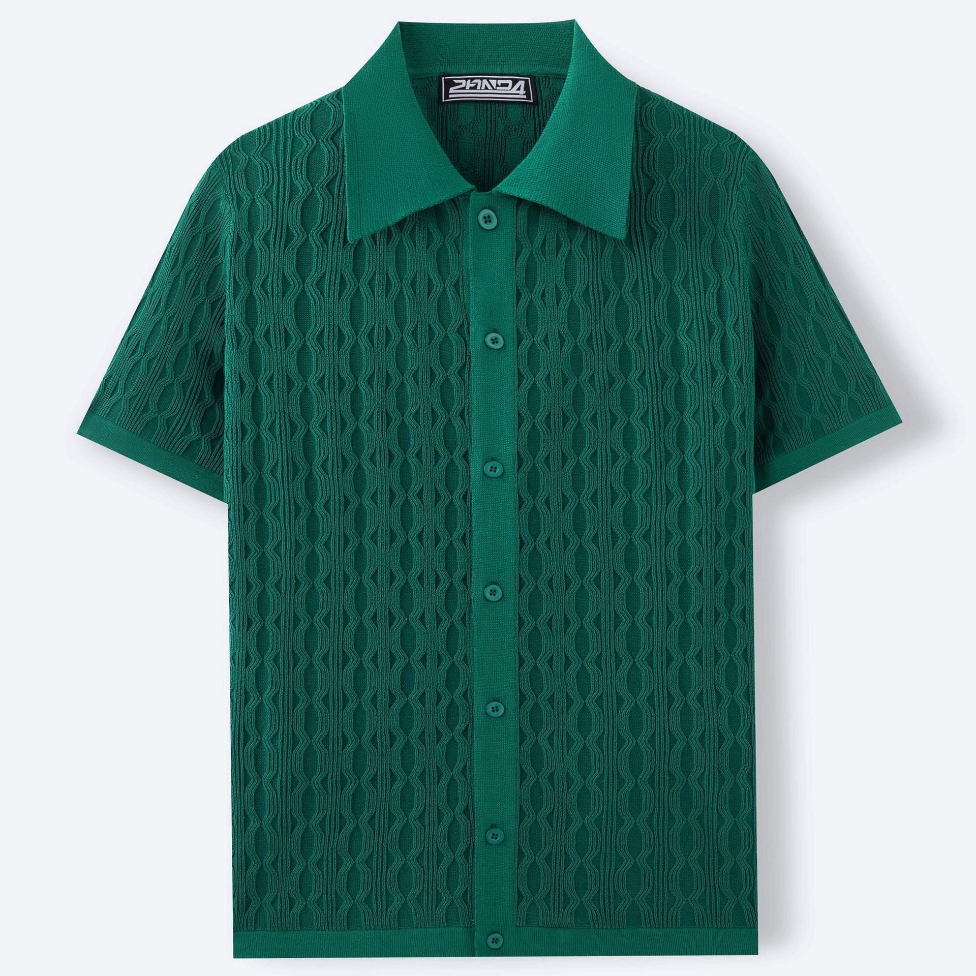 Chemise en maille à manches courtes