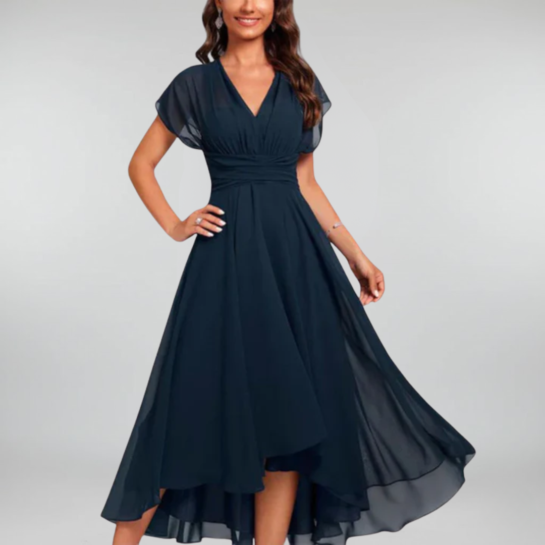 Robe de soirée ligne fluide