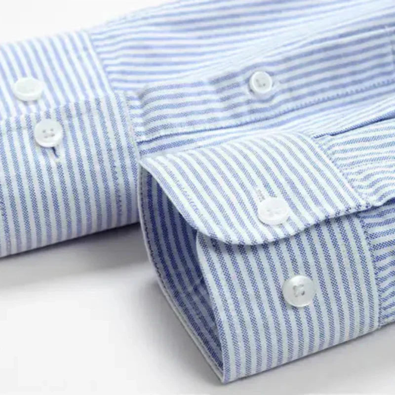 Chemise rayée en coton