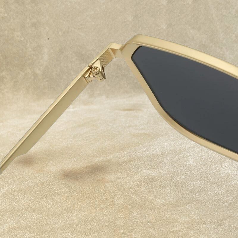 Lunettes de Soleil Masque Métal