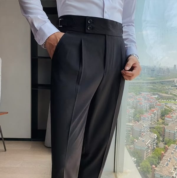 Pantalon à Jambes Droites