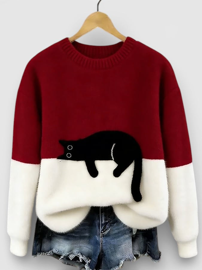 Sudadera con Estampado lustrado