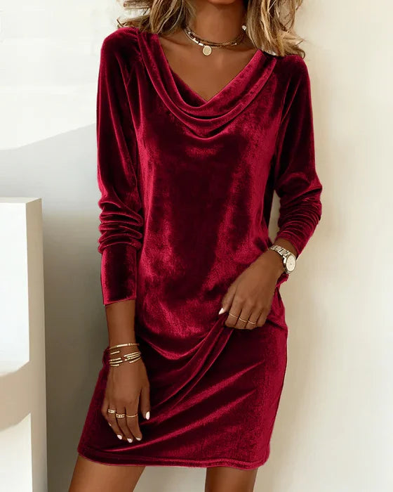Robe en velours