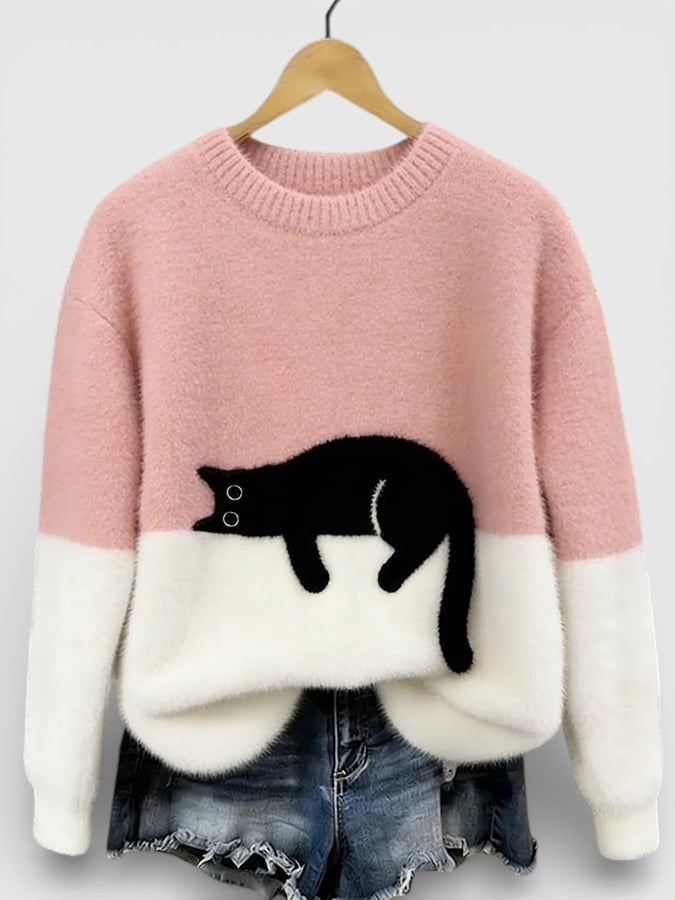 Sudadera con Estampado lustrado