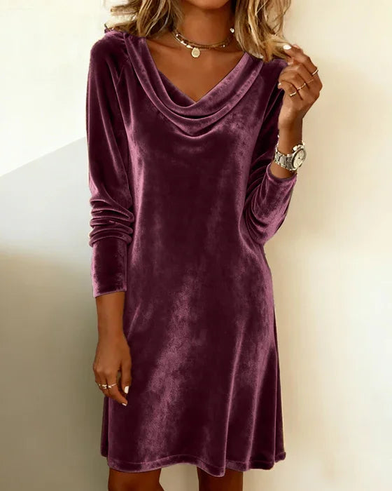 Robe en velours