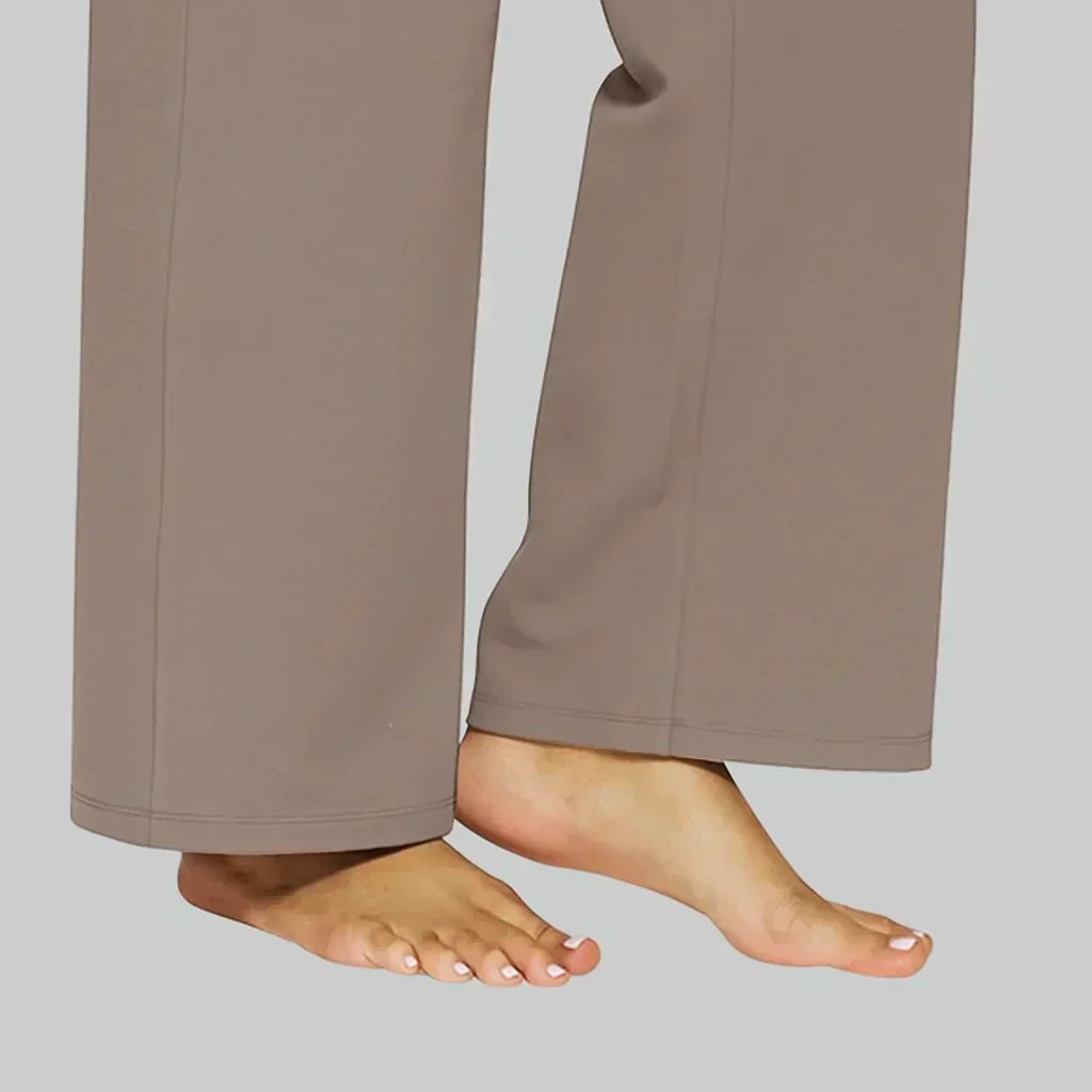 Pantalon en maille ajusté