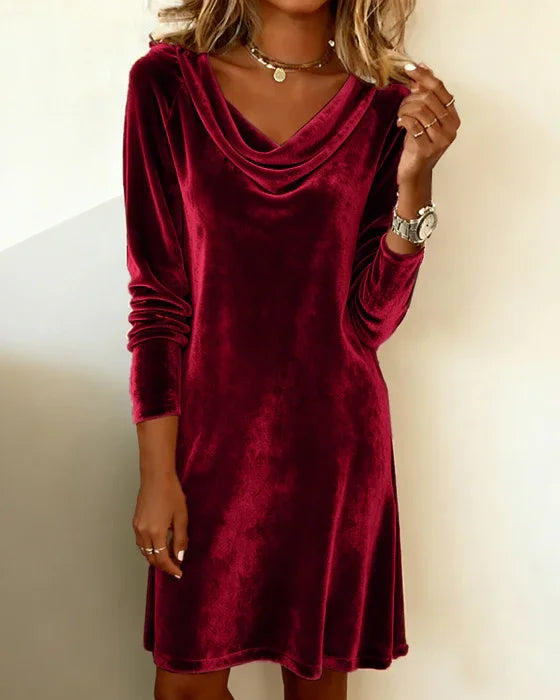 Robe en velours