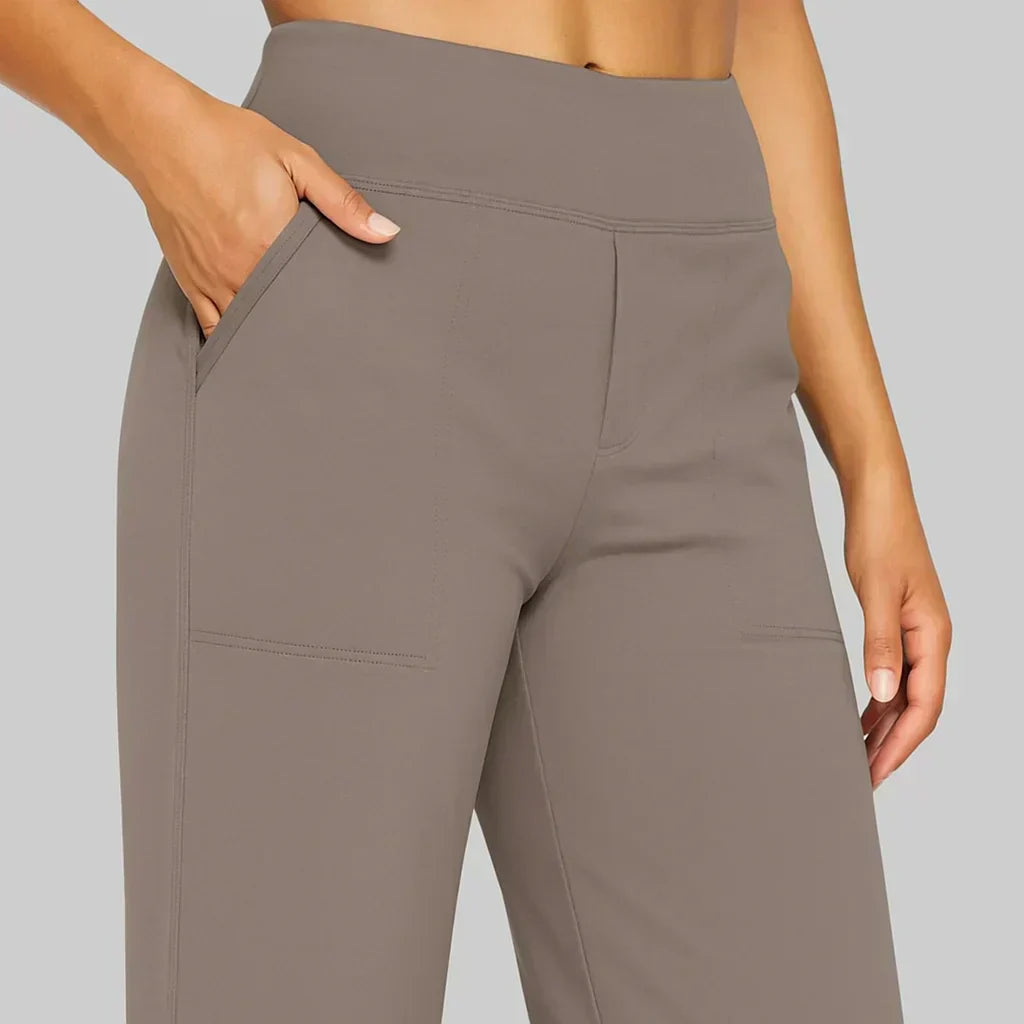 Pantalon en maille ajusté
