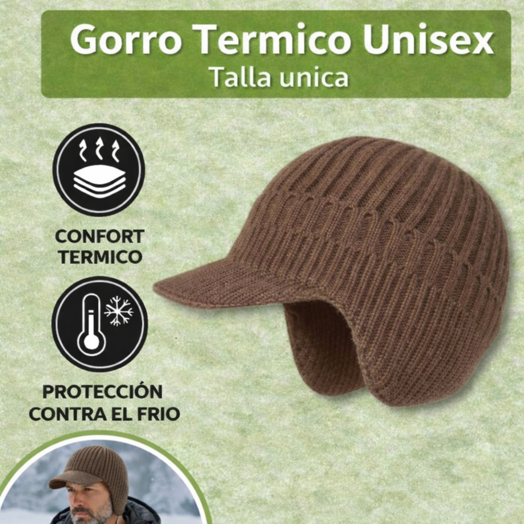Bonnet d'hiver unisexe avec protection des oreilles