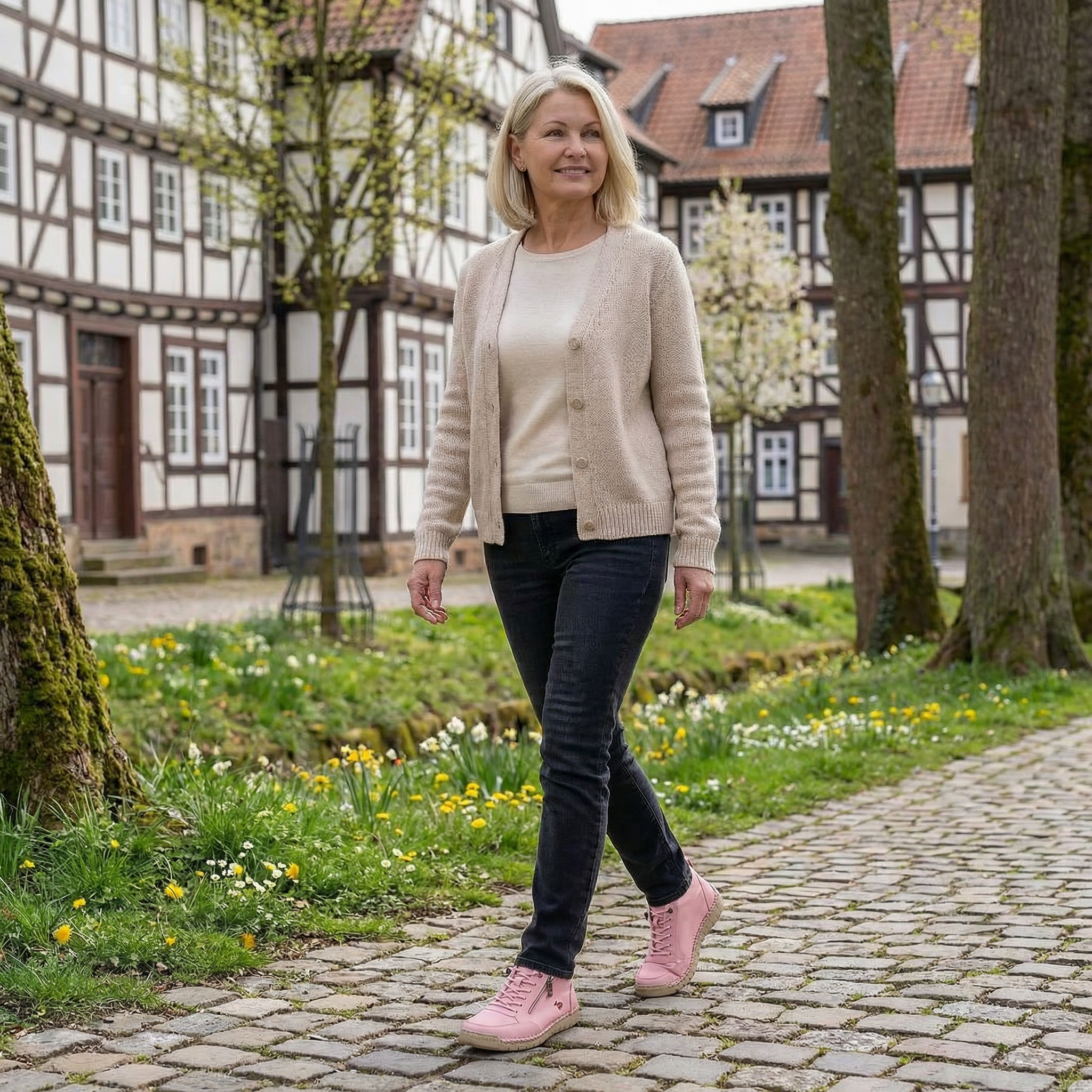 Chaussures orthopédiques avec soutien anatomique