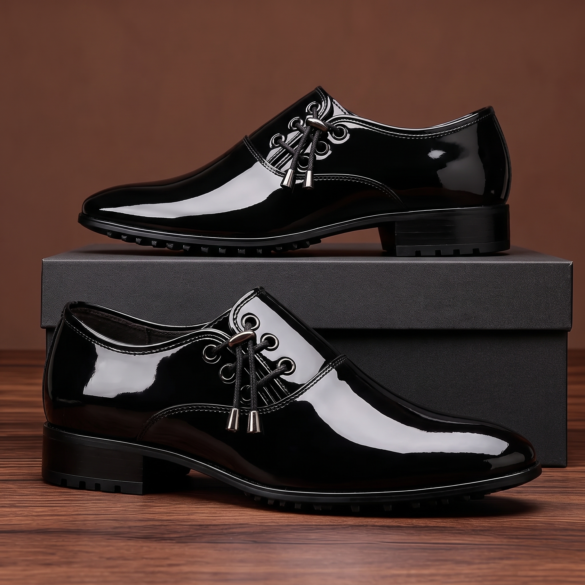 Chaussures de Ville Vernies