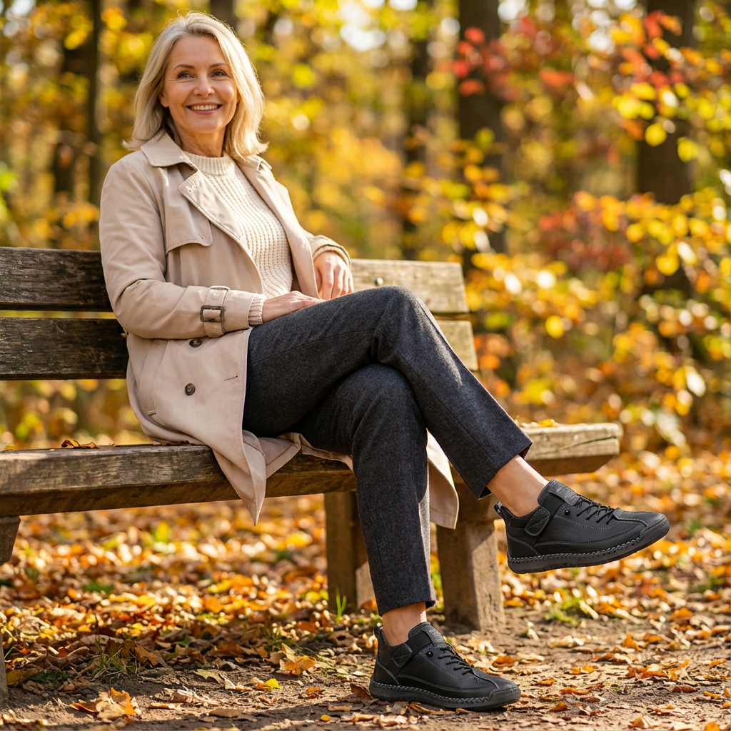 Chaussures confortables avec soutien ergonomique