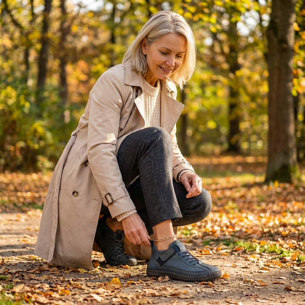 Chaussures confortables avec soutien ergonomique