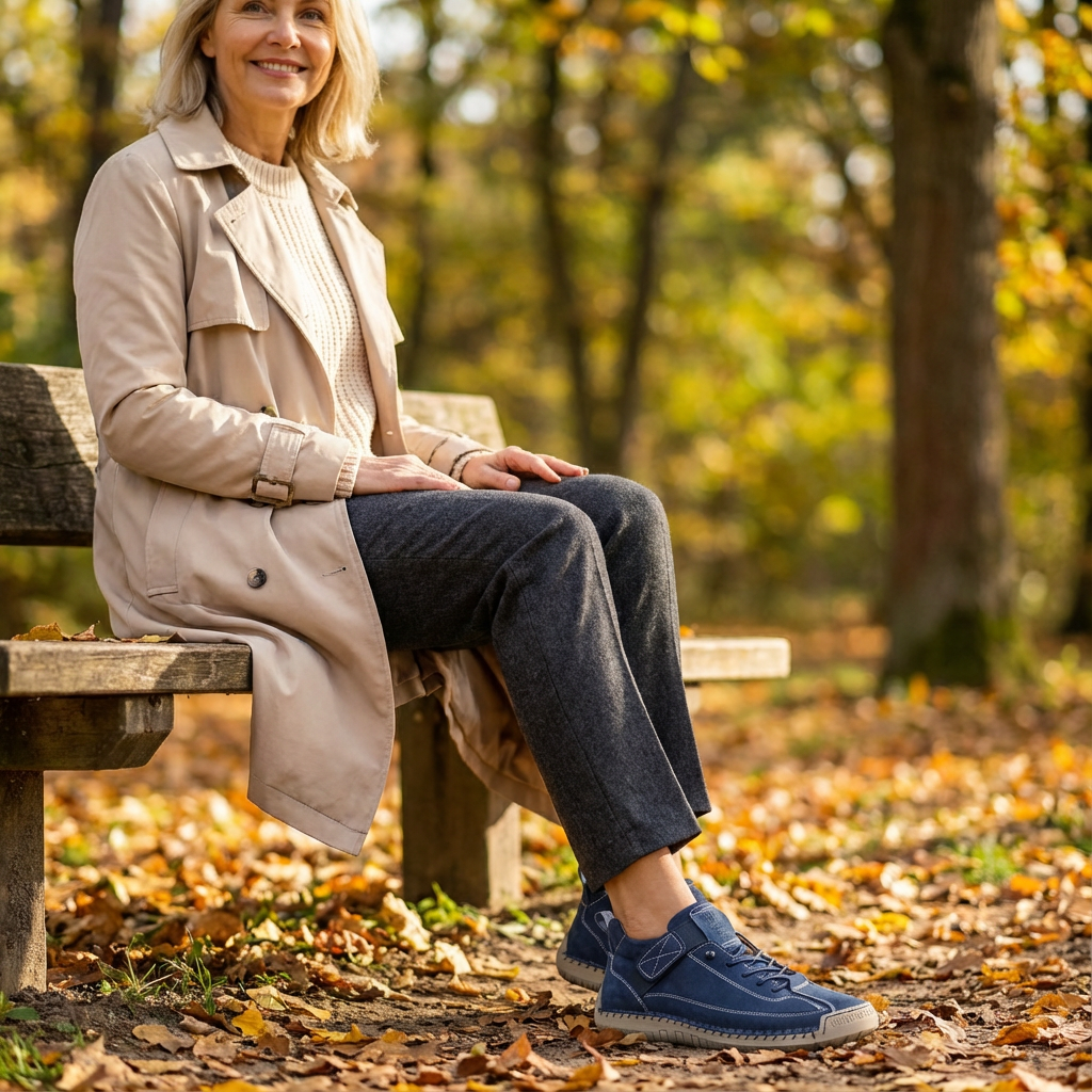 Chaussures confortables avec soutien ergonomique