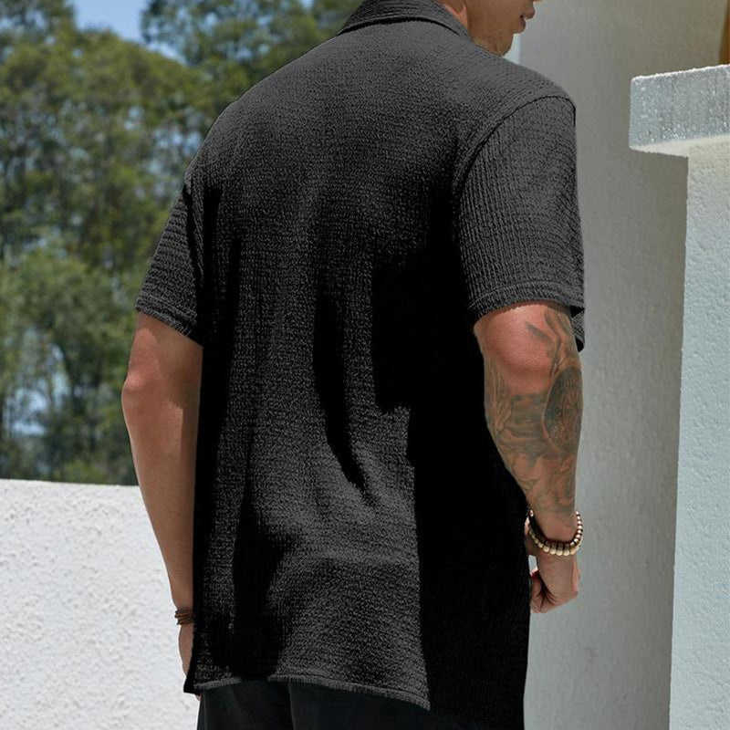 Chemise structurée boutonnée